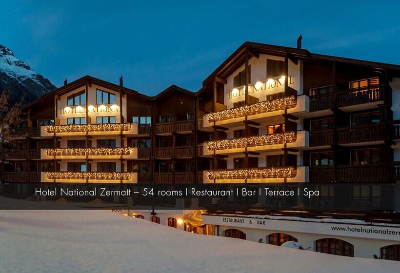 Hotel National Zermatt   Matterhorn Views, Sunnegga Gateway & Spa