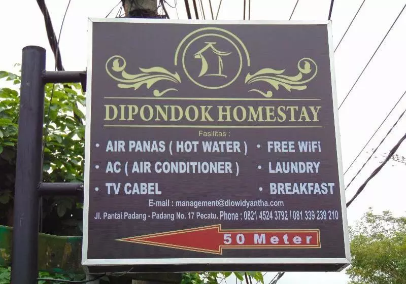ペンション Dipondok Homestay Uluwatu