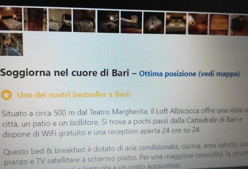 تختخواب و صبحانه Loft Albicocca