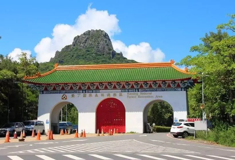 تختخواب و صبحانه Taiwan Dive Resort Hostel