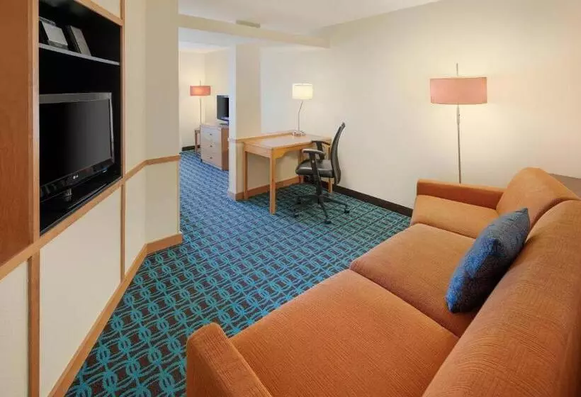 酒店 Fairfield Inn & Suites Indianapolis Airport