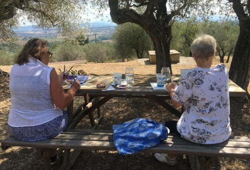 Пансион Casale Sostenibile Per Famiglie E Gruppi Cibottola Pg