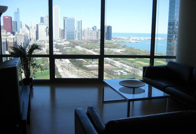 Chicago Downtown Condo   Michigan Ave Suite Id 14 15
