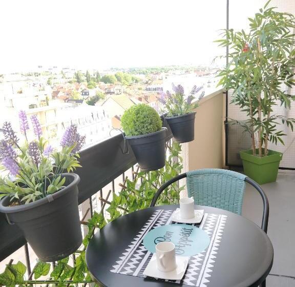 Le Parisien T1antony Berny By Beds4wanderlust   35m2 Avec Balcon   Aéroport Orly 5miles   Train Stat