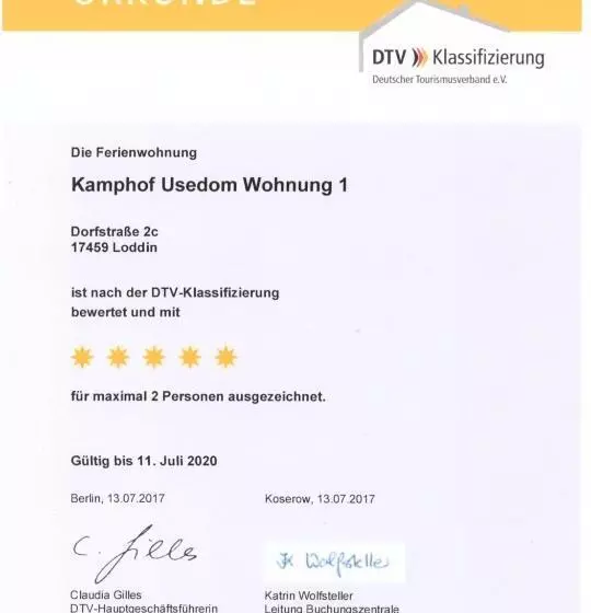 Kamphof Usedom Ferienanlage