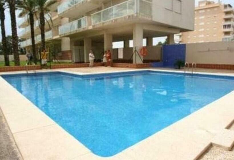 3 Bedrooms Apartement With Sea View Shared Pool And Enclosed Garden At Guardamar Del Segura 4 Km Awa