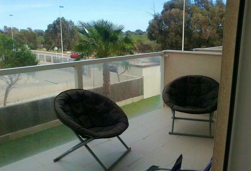 3 Bedrooms Apartement With Sea View Shared Pool And Enclosed Garden At Guardamar Del Segura 4 Km Awa