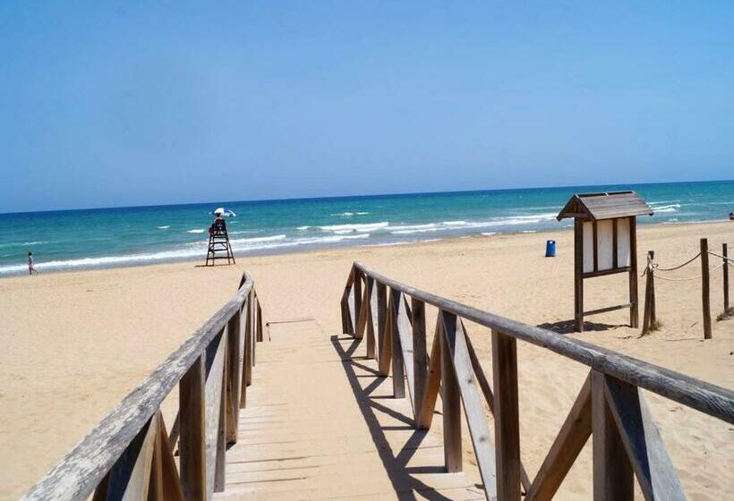 3 Bedrooms Apartement With Sea View Shared Pool And Enclosed Garden At Guardamar Del Segura 4 Km Awa