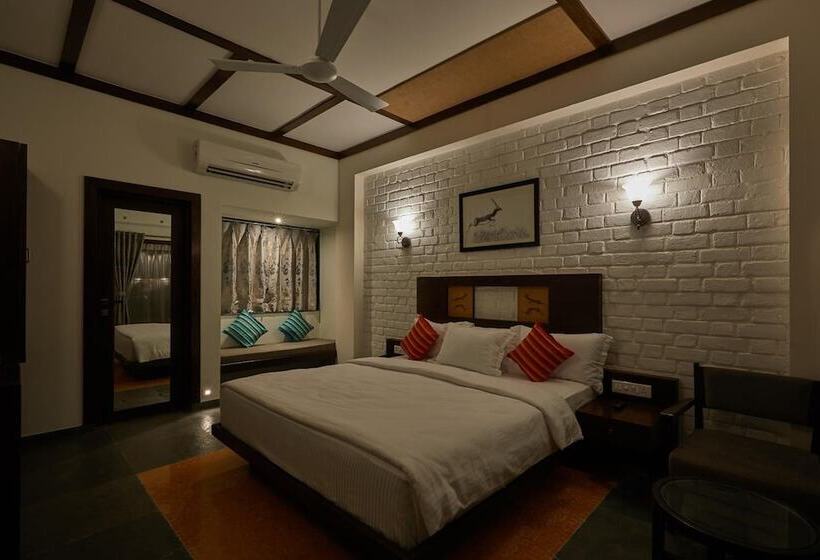 هتل Blackbuck Safari Lodge Velavadar