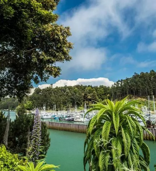 Hotelli Lodge at Noyo River