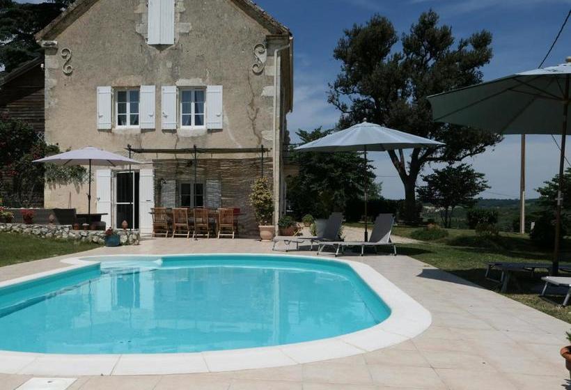 مبيت وإفطار La Double Porte