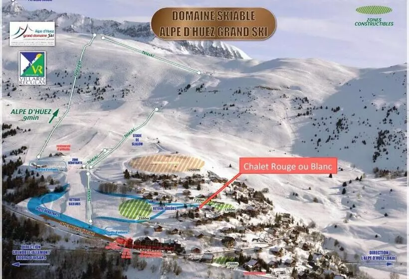 Chalet Rouge Ou Blanc