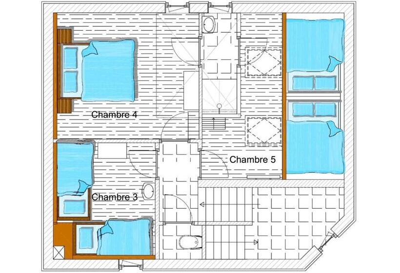 Chalet Rouge Ou Blanc