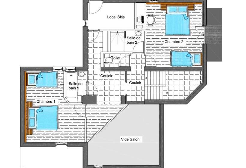 Chalet Rouge Ou Blanc