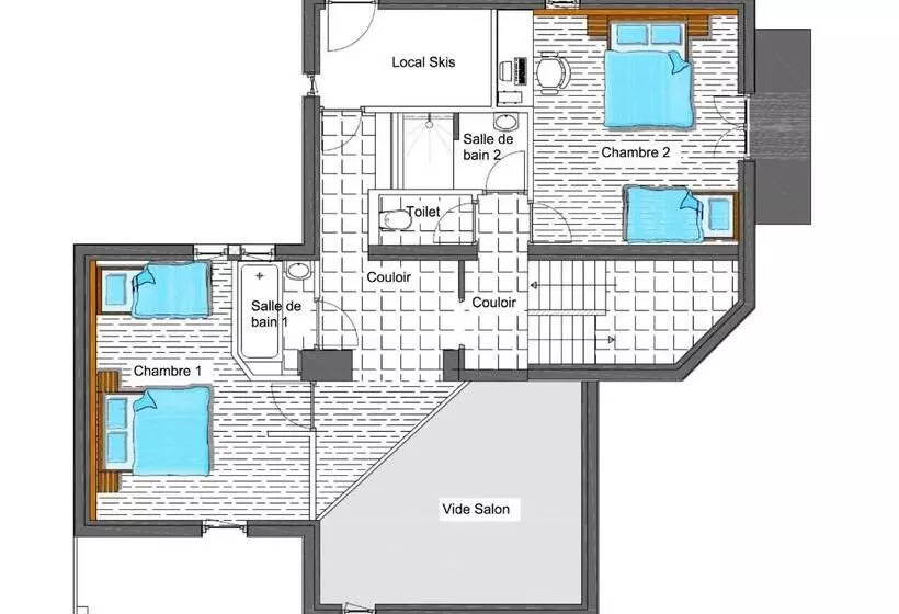 Chalet Rouge Ou Blanc