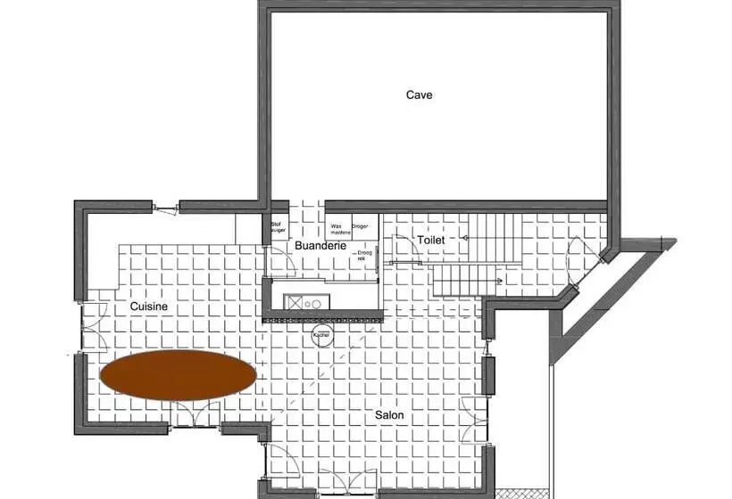 Chalet Rouge Ou Blanc