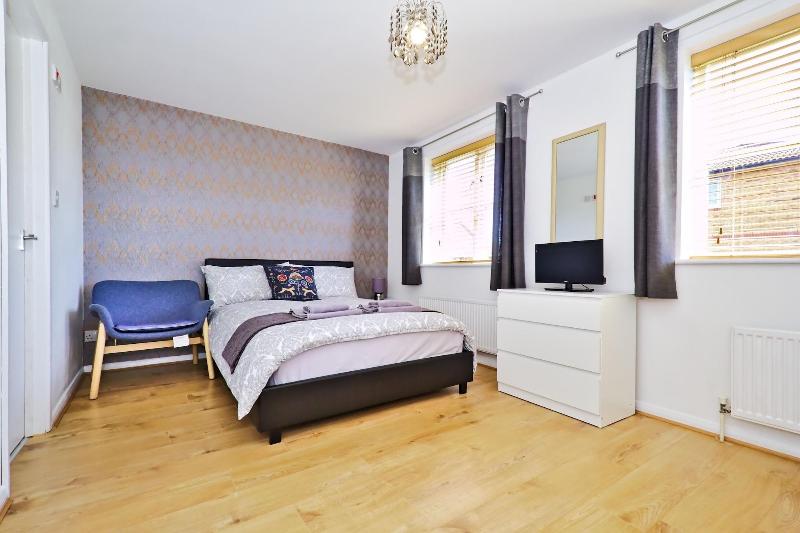 펜션 Harlinger Lodge Annexe