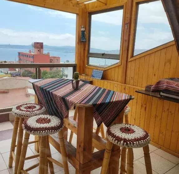 هاستل Hostal Lala Porteña Vista Al Mar, Baño Privado Y Desayuno