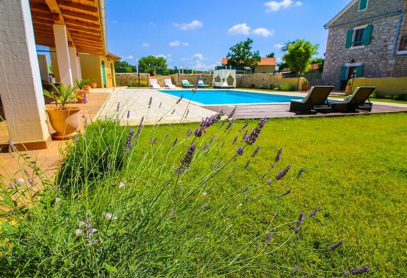 Villa Biograd Nm Bozini Dvori Pool, Sauna And Jacuzzi
