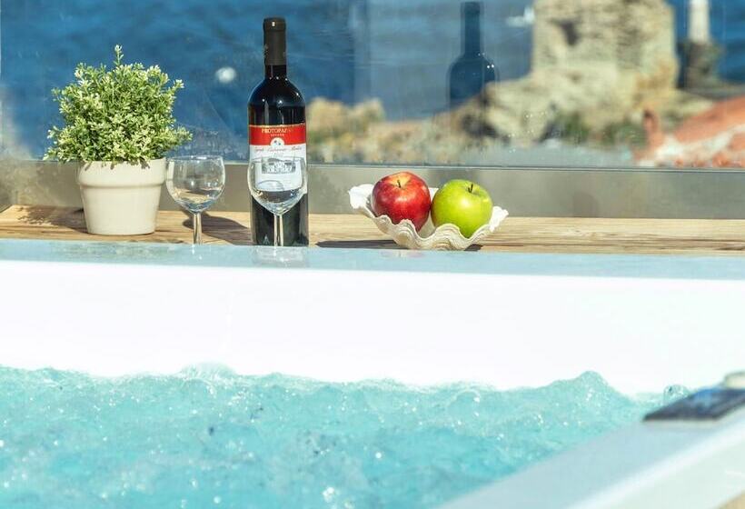 בית מלון כפרי Castel Abaso Boutique Apartments By Explore Andros