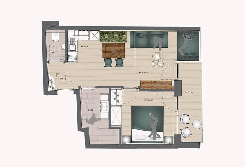 Platzhirsch Apart & Mayrhofen