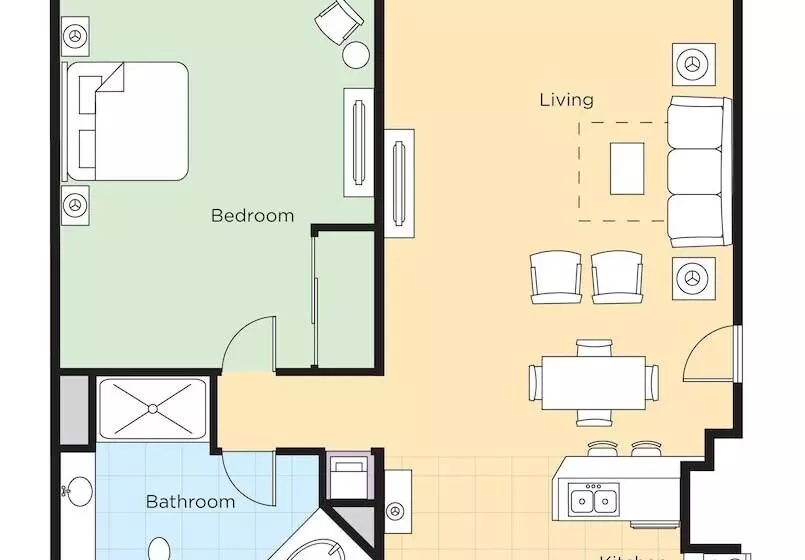 استراحتگاه Club Wyndham Harbour Lights