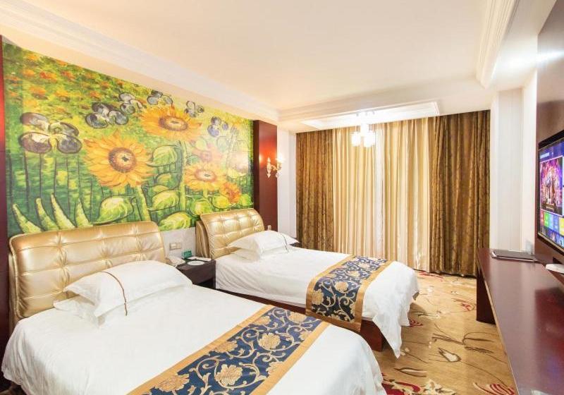 호텔 Greentree Alliance Jinhua Yiwu Fushipin Market Foreign Language School