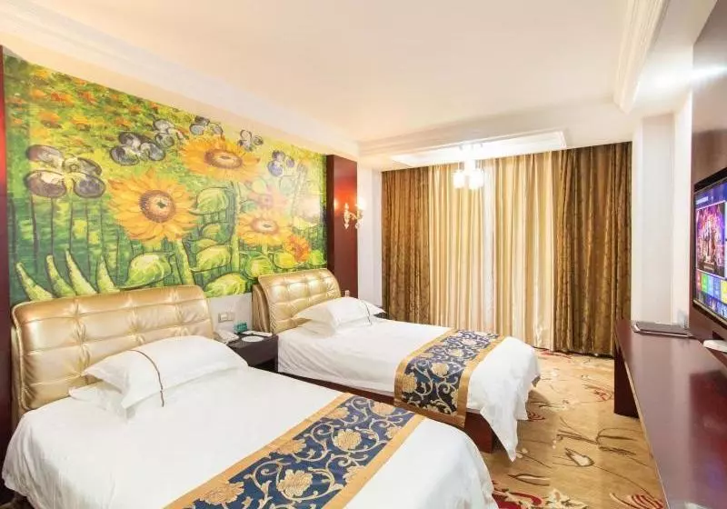 Hotelli Greentree Alliance Jinhua Yiwu Fushipin Market Foreign Language School