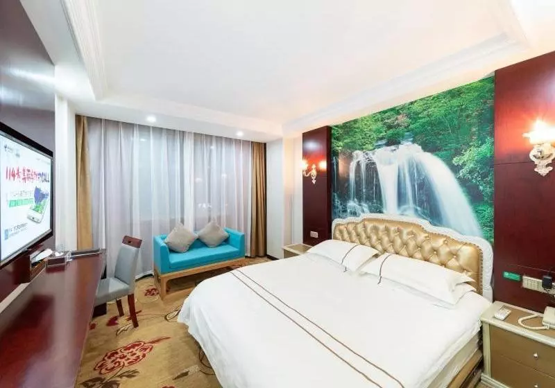 Hotelli Greentree Alliance Jinhua Yiwu Fushipin Market Foreign Language School