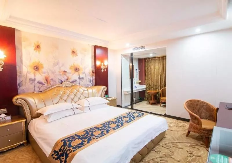 Hotelli Greentree Alliance Jinhua Yiwu Fushipin Market Foreign Language School