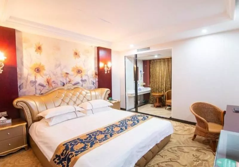 Hotelli Greentree Alliance Jinhua Yiwu Fushipin Market Foreign Language School