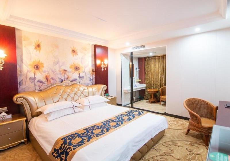 호텔 Greentree Alliance Jinhua Yiwu Fushipin Market Foreign Language School