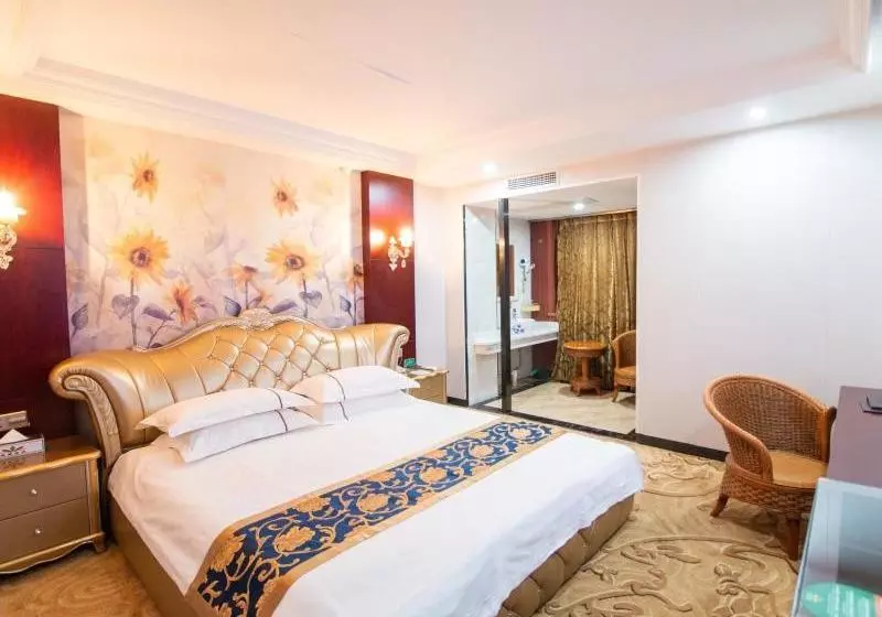 Hotelli Greentree Alliance Jinhua Yiwu Fushipin Market Foreign Language School