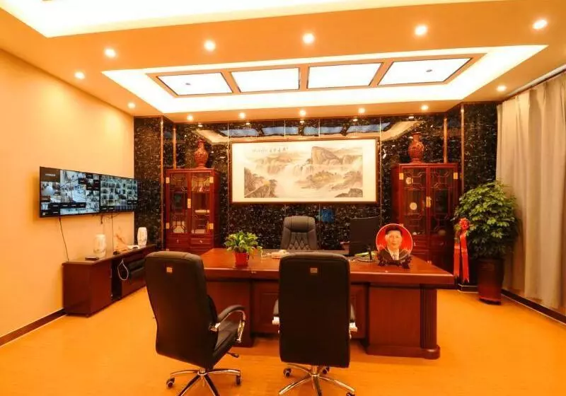 ホテル Greentree Inn Langfang Bazhou City Tangeerli Town Spa Business