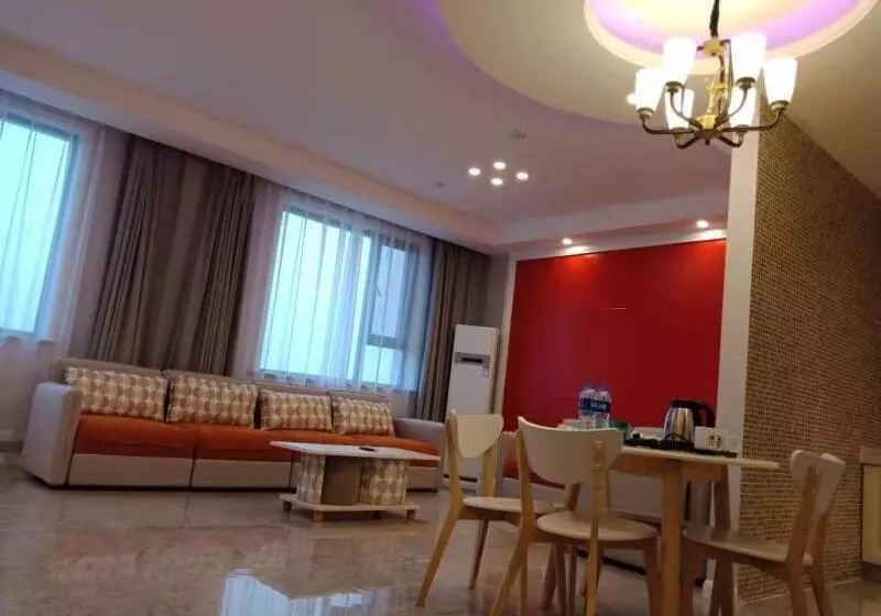 ホテル Greentree Inn Langfang Bazhou City Tangeerli Town Spa Business