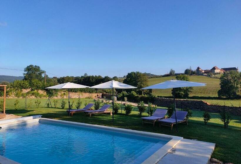 مبيت وإفطار Maison Mazille