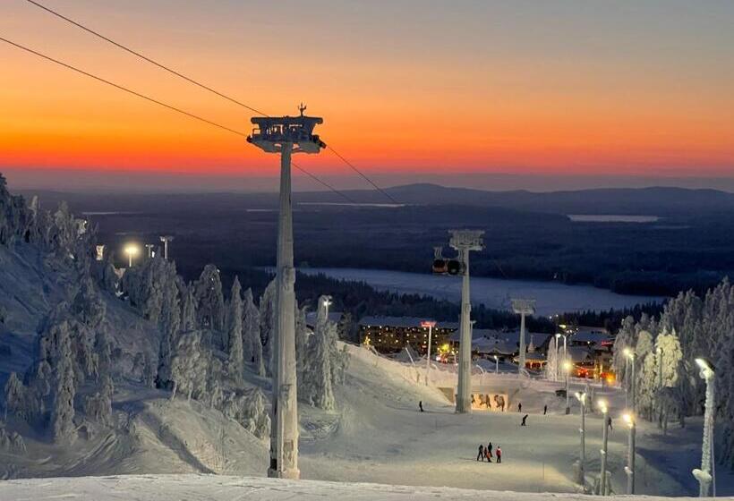 Kuusirinne 2b  A Cozy Cabin Near The Slopes Of Ruka