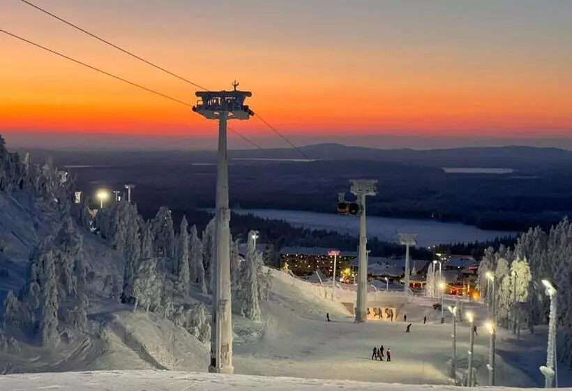 Kuusirinne 2b  A Cozy Cabin Near The Slopes Of Ruka
