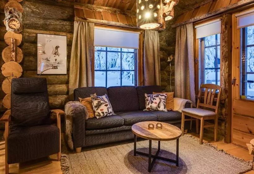 Kuusirinne 2b  A Cozy Cabin Near The Slopes Of Ruka
