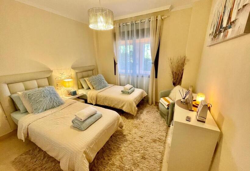 Casares Beach Golf Apartment With Private Garden Direct Pool Access