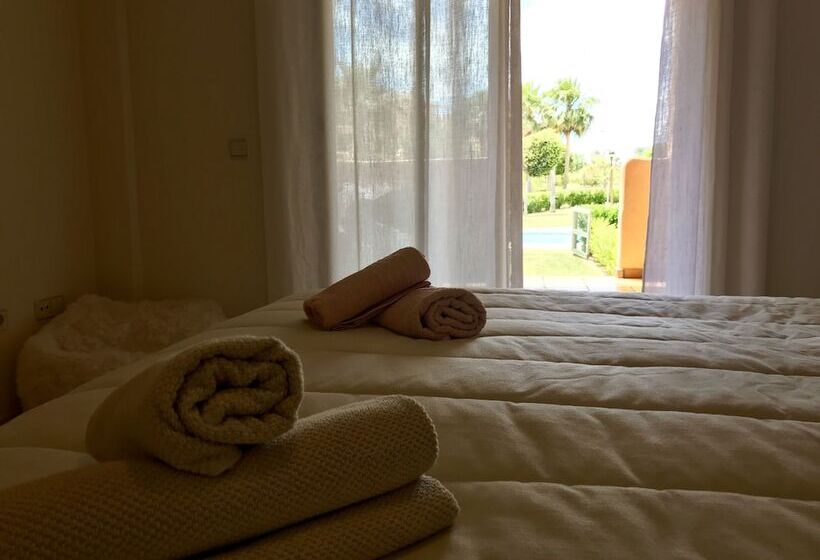 Casares Beach Golf Apartment With Private Garden Direct Pool Access