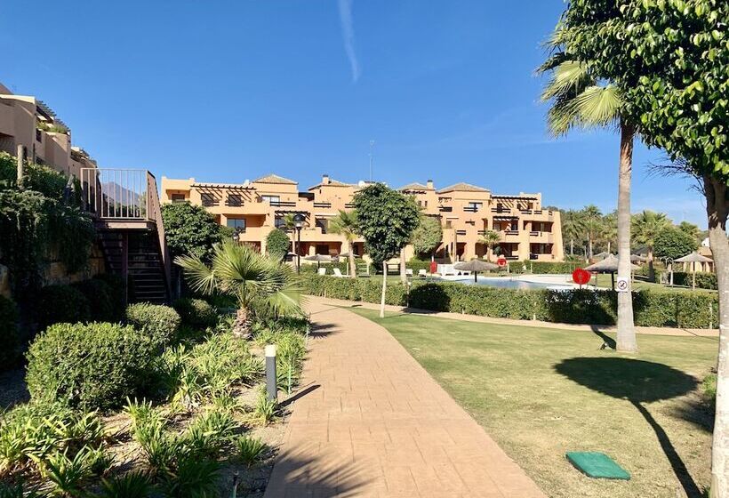 Casares Beach Golf Apartment With Private Garden Direct Pool Access