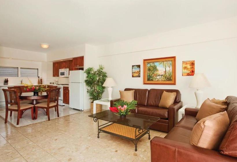 בית מלון כפרי Waikiki Shore By Outrigger