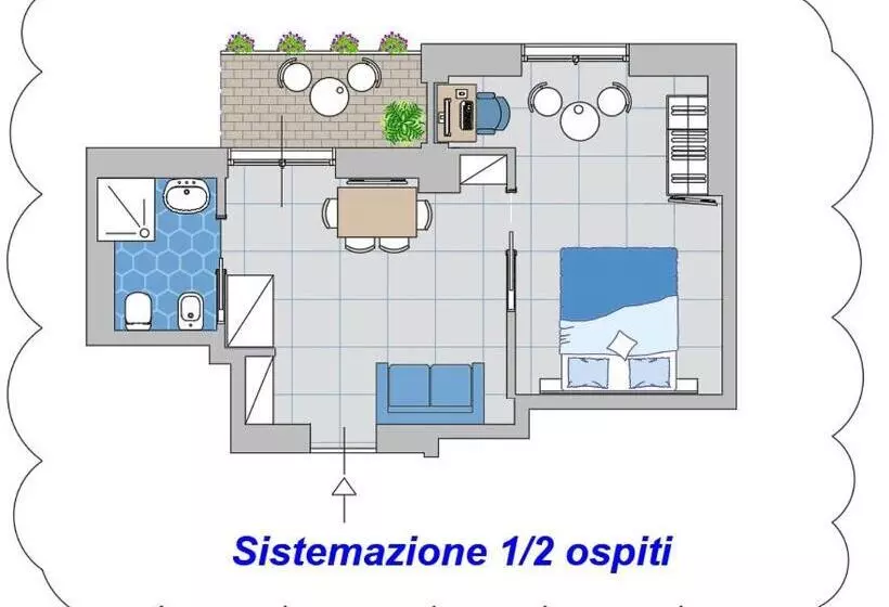 Aamiaismajoitus (B&B) Poly's House