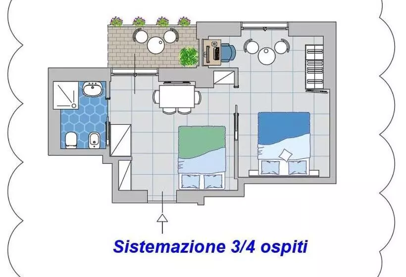 Aamiaismajoitus (B&B) Poly's House