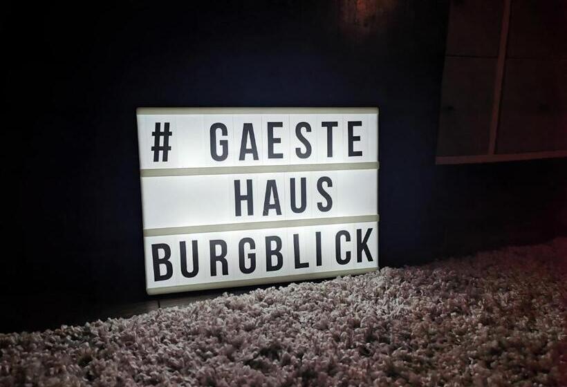 펜션 Gästehaus Burgblick