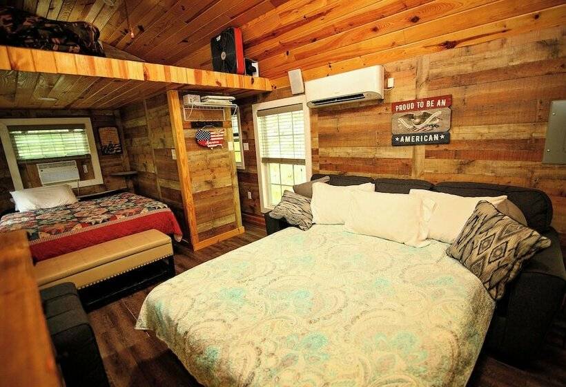 The Americana Parker Creek Bend Cabins