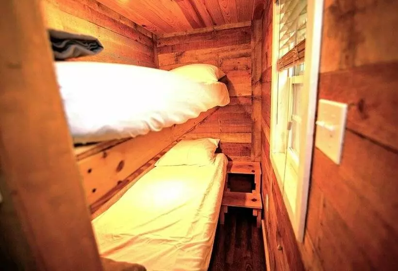 The Americana   Parker Creek Bend Cabins