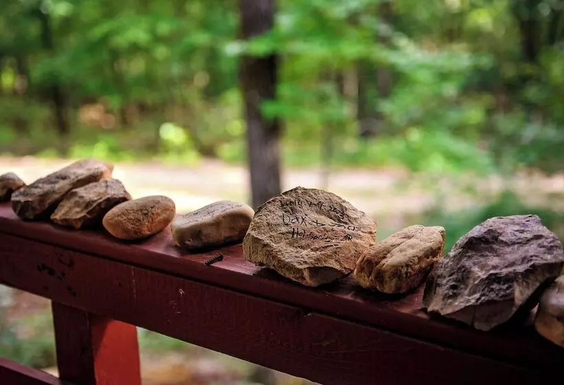 The Americana   Parker Creek Bend Cabins