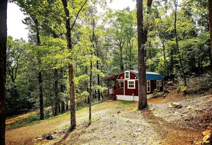 The Americana   Parker Creek Bend Cabins